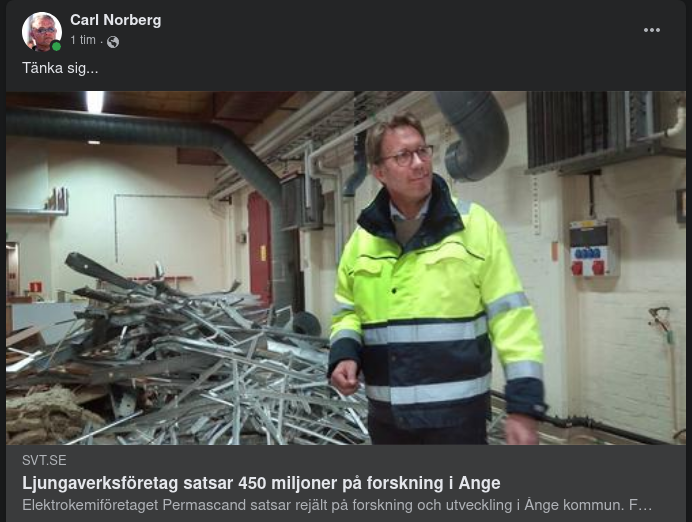 Ljungaverksföretag Forskningssatsar I Ånge