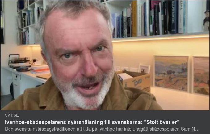 Sarkastisk Nyårshälsning