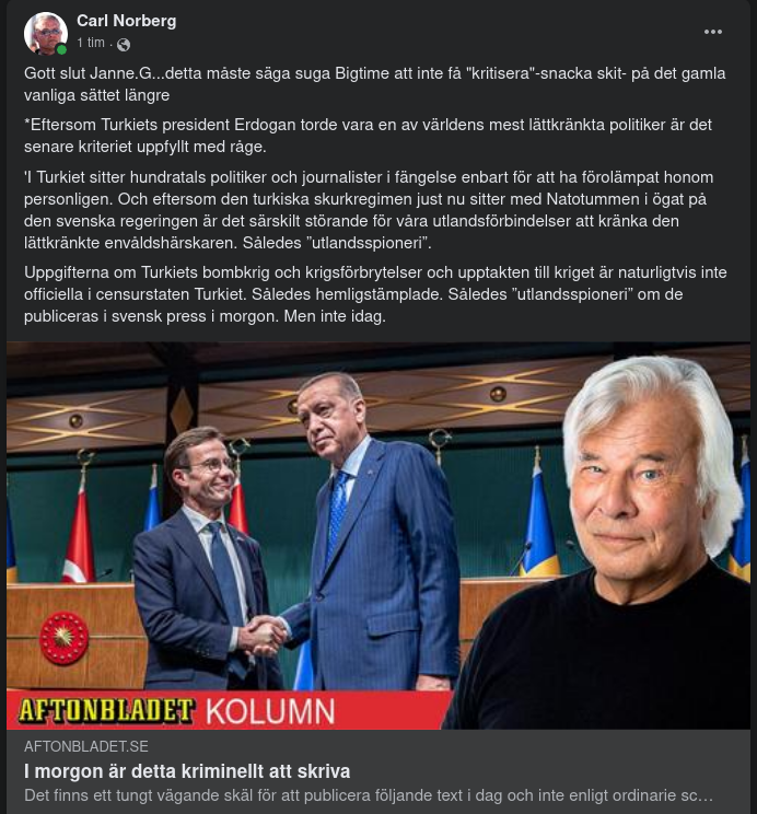 Kriminellt Imorgon Av Guillou