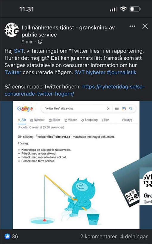 SVT Utan Twitterfiles