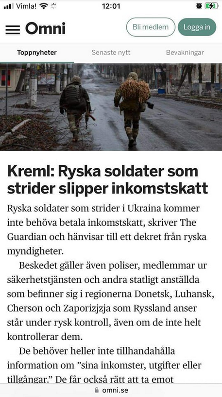 Stridande Ryska Soldater Skattebefriade