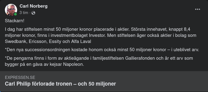 Kunglig Kronförlust