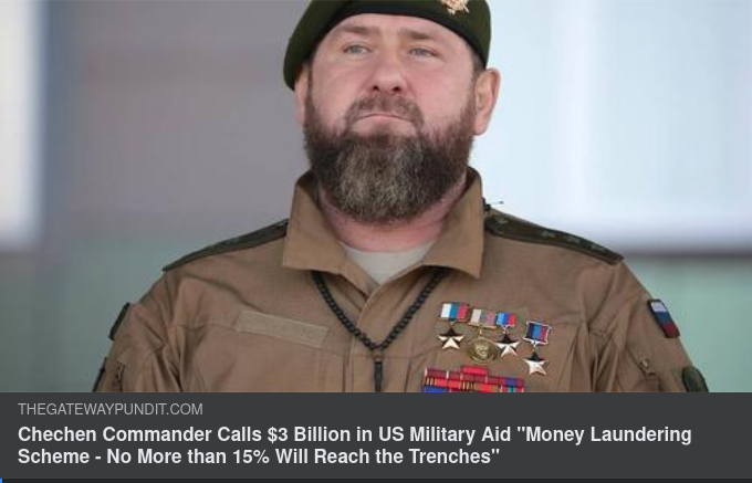 Kadyrov Om Pengaflöden