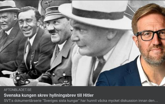 Kungligt Brevhyllad Hitler