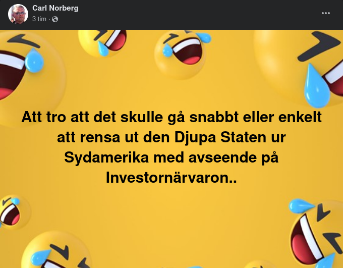 Djup Sydamerikansk Investornärvaro
