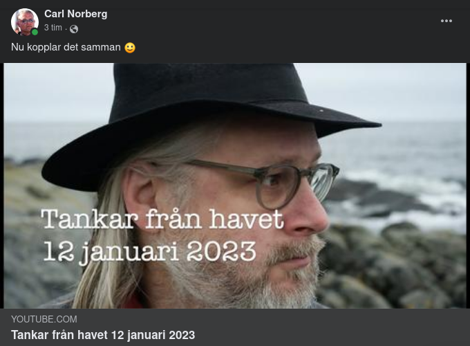 Sammankopplande Havstankar