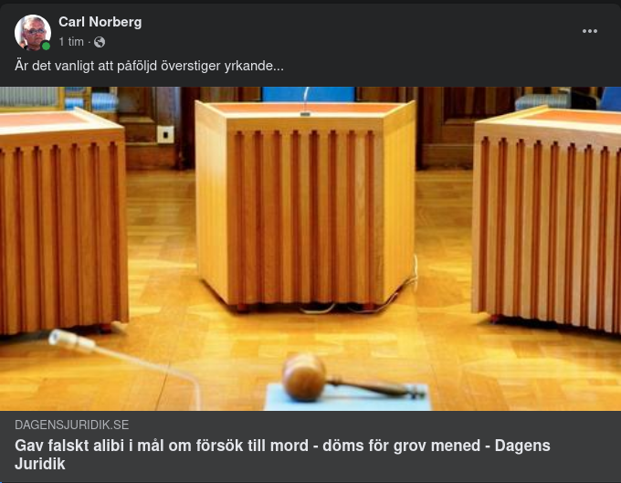 Påföljd Överstigande Yrkandet