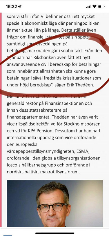 Nytt Riksbanksansvar