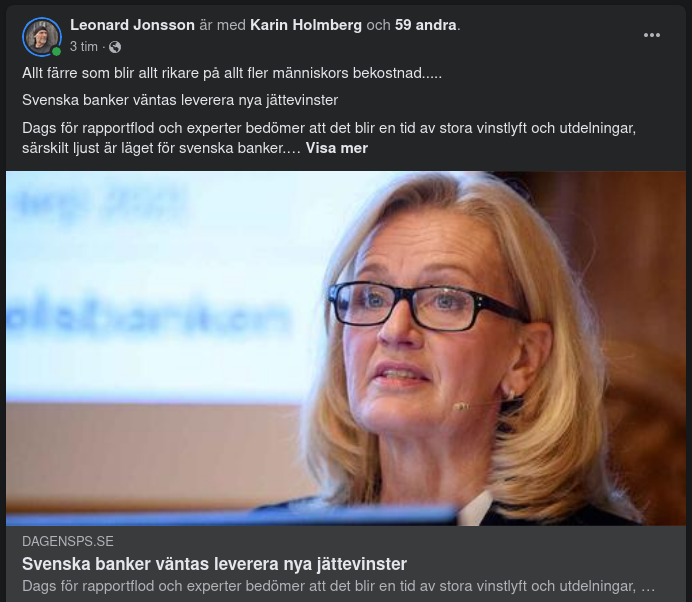 Jättevinster Förväntas Av Svenska Banker