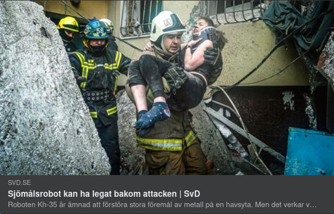 Om Dnipro-Attacken I SvD