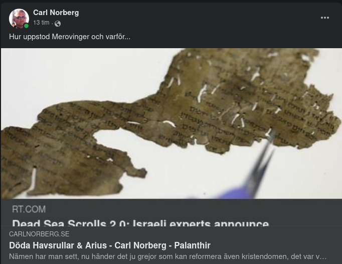 Döda Havsrullar, Arius & Merovinger