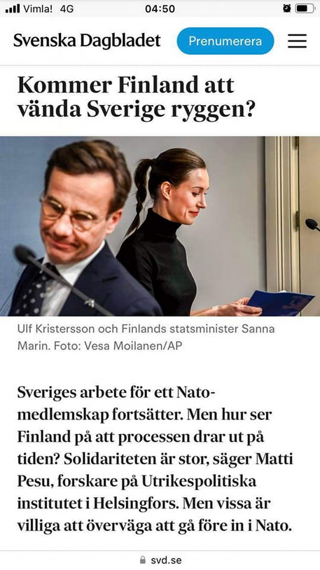 Finland, Sverige & Nato