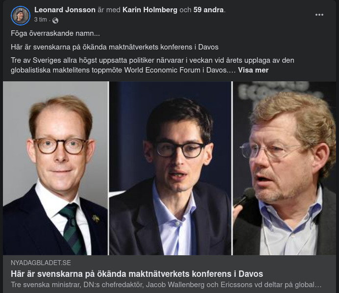 Svenskar I Davos