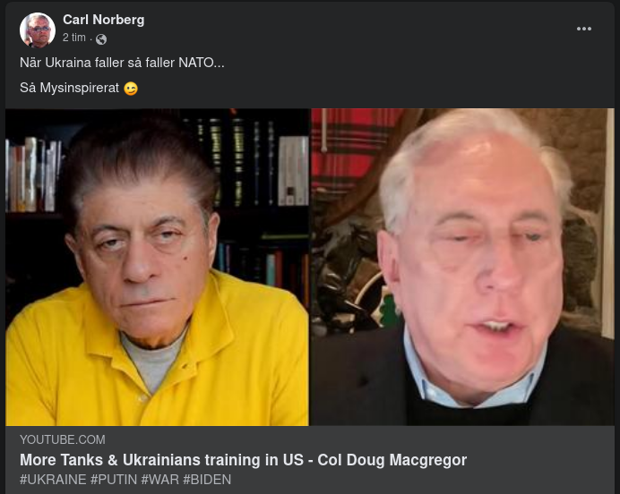 Doug Macgregor Hos Judge Napolitano