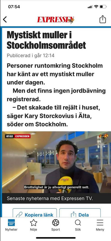 Underjordiskt Muller & Trängsel