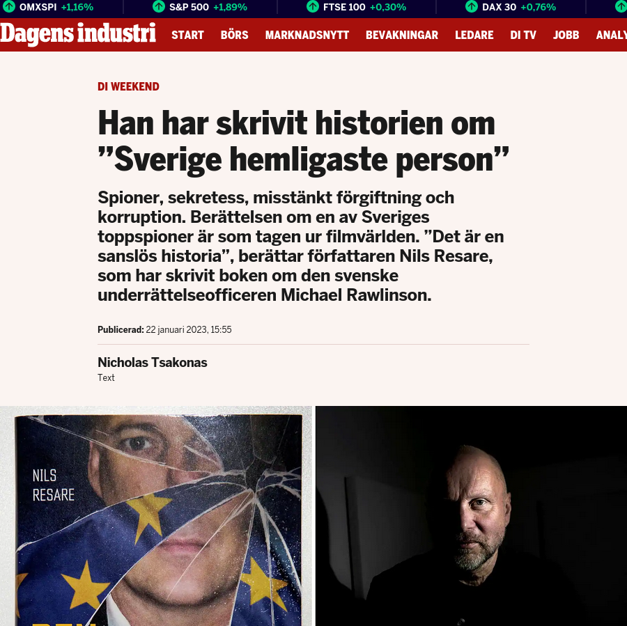 Hemligast I Sverige - Michael Rawlinson