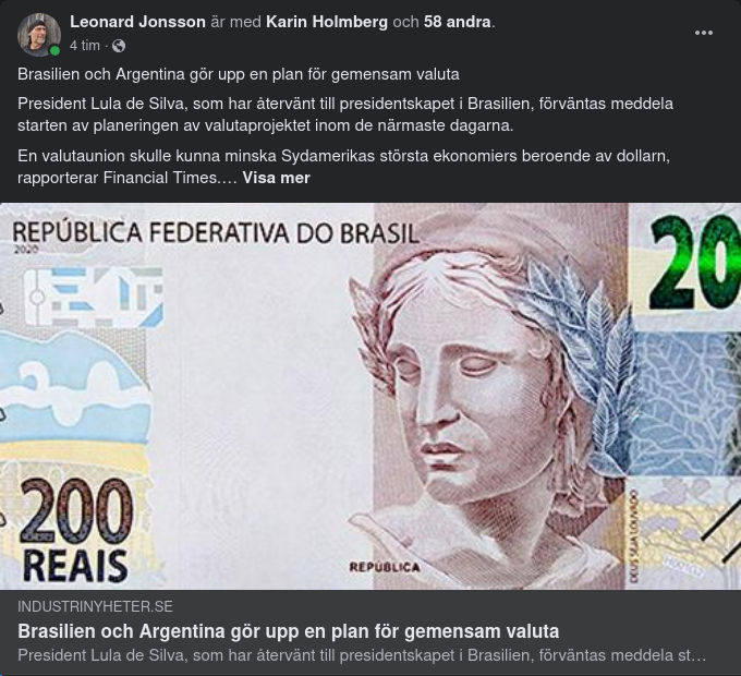 Gemensam Valutaplan Mellan Argentina & Brasilien