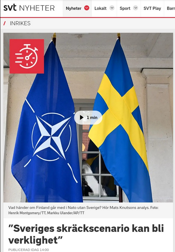 Svenskt Skräckscenario Från SVT