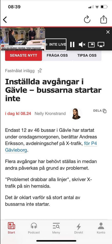 Dagens Svenska Otur