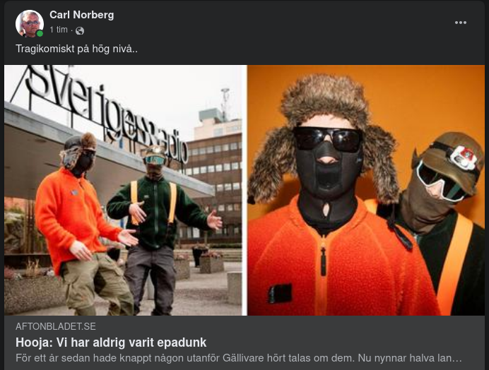 Dunkande Tragikomisk