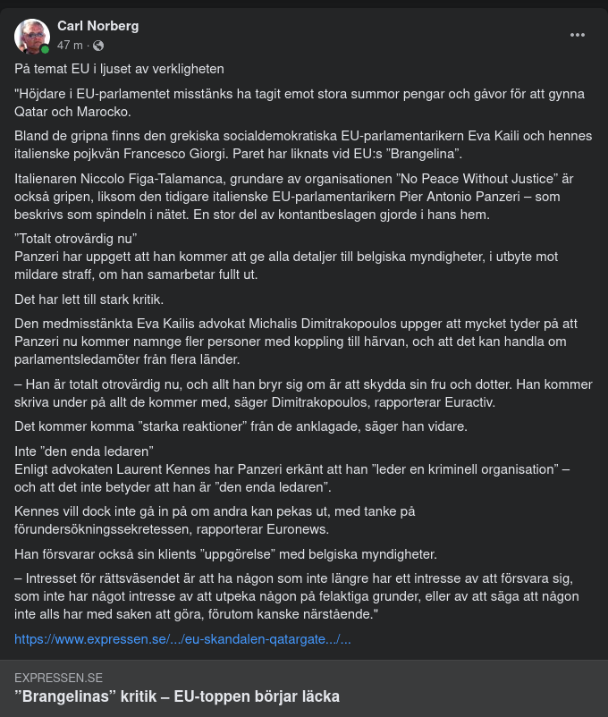 Sjungande EU-Parlamentariker