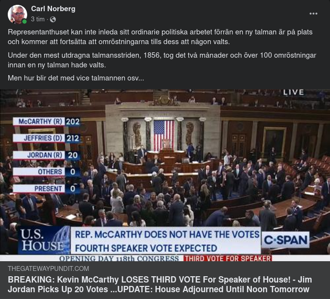 Talmansomröstningar Tills Någon Är Vald