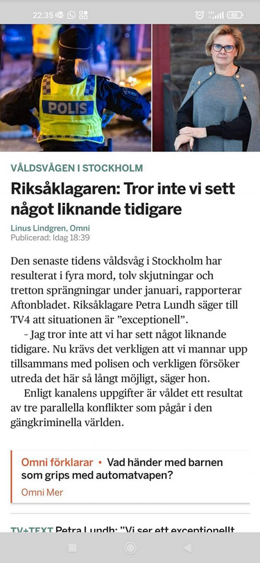 Osett Av Riksåklagaren Tidigare
