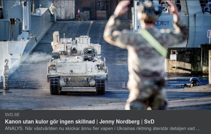 Viktig Vapenkomponent I SvD