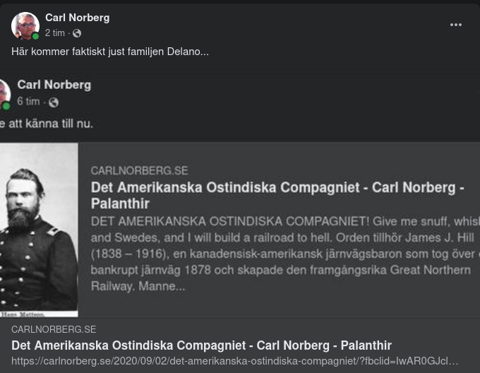 Delano & Det Amerikanska Ostindiska Compagniet