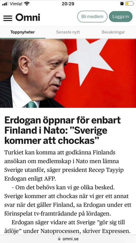 Öppet För Turkisk Svenskchock
