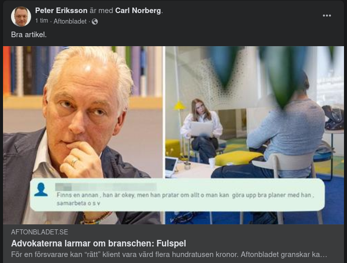 Branschfulspelsvarnande Advokater