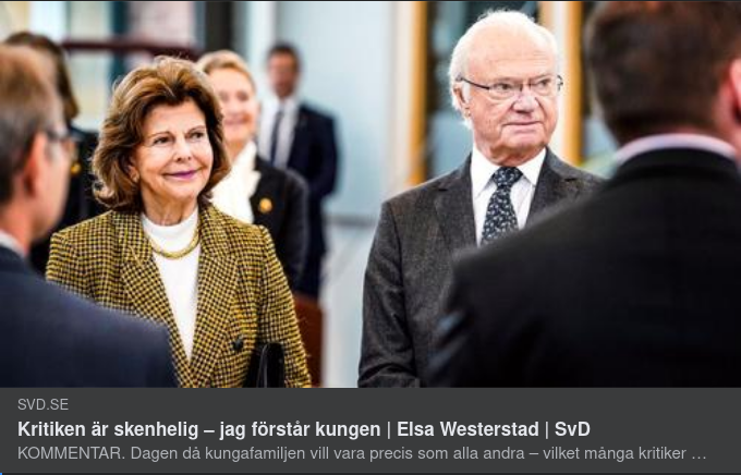 Svensk Skenhelighet & Monarkin