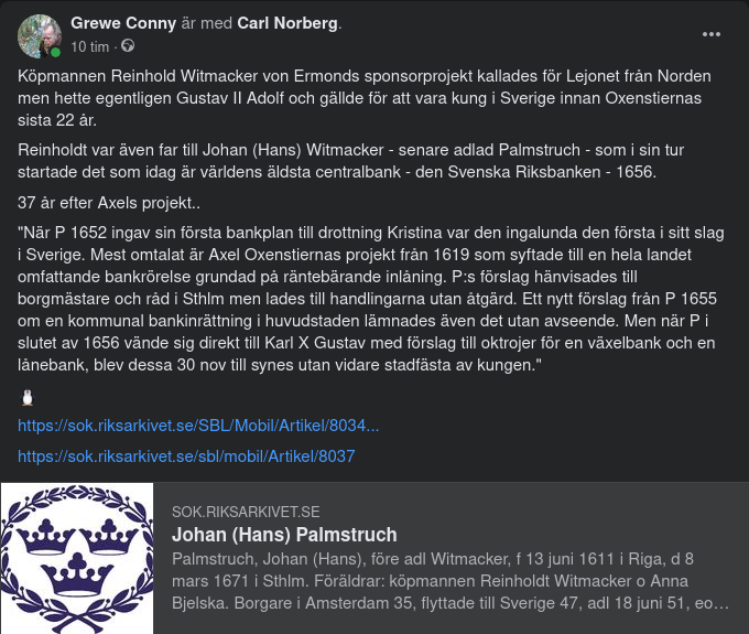 Från Witmacker Till Palmstruch