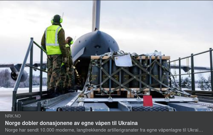 Norskt Militärstöd Till Ukraina