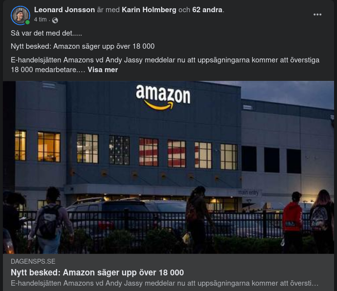Amazon Sparkar Fler Än 18 000