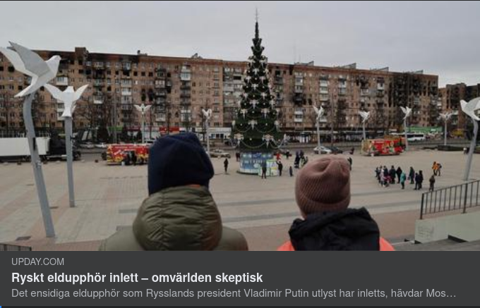 Ryskt Eldupphör Inlett