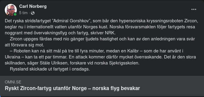 Admiral Gorshkov & Zircon