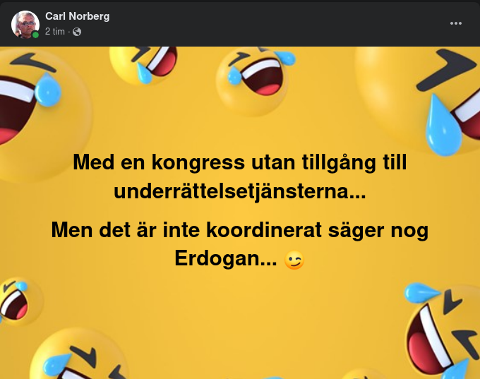 Kongress Utan Underrättelsetjänsttillgång