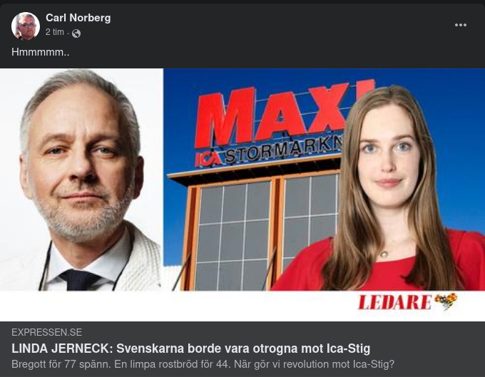 Svenskt Matvaruoligopol