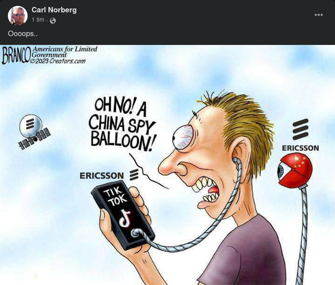 Kina Respektive Ericsson