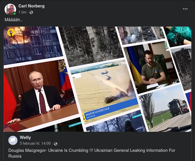 Ryskläckande Ukrainsk General