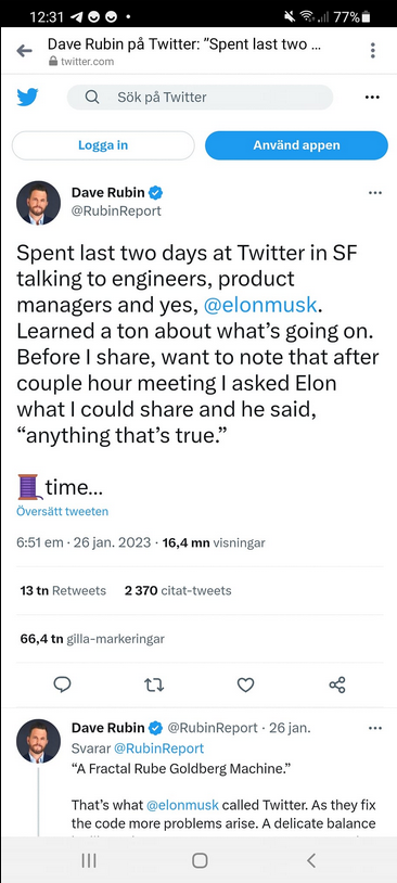 Sanningsdelande Twitter