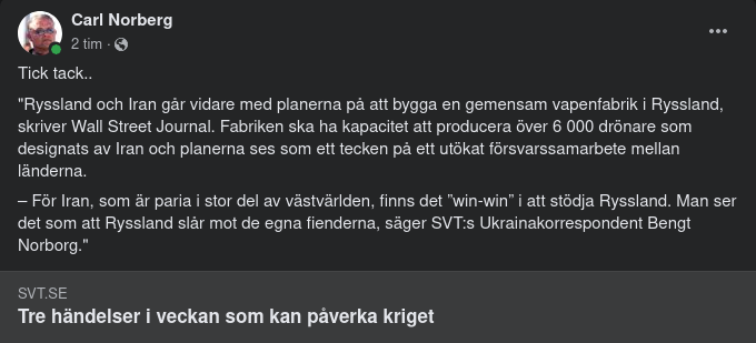 Ryssland & Iran Planerar Vapenfabrik I Ryssland