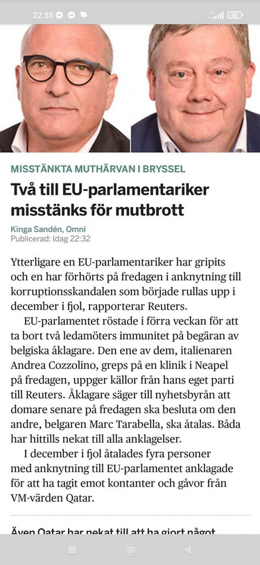 Fler Mutbrottsmisstänkta EU-Parlamentariker