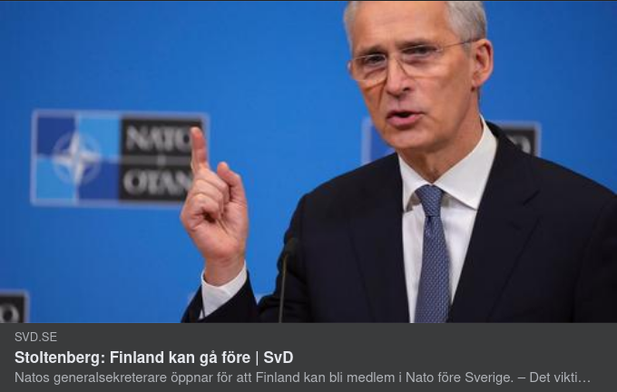 Stollenberg Kan Se Finskt Först