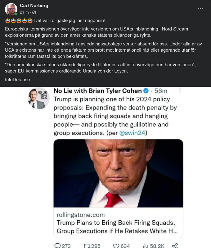 Urusla Leyen Prisar Den Amerikanska Statens Oklanderliga Rykte