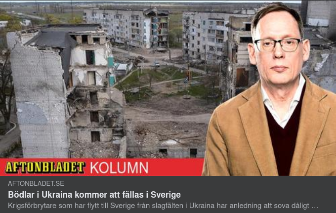 Ojsan Skojsan Om Svenska Åtal För Krigsbrott I Ukraina