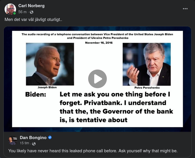 Underlivsporslinet & Poroshenko I Telefon