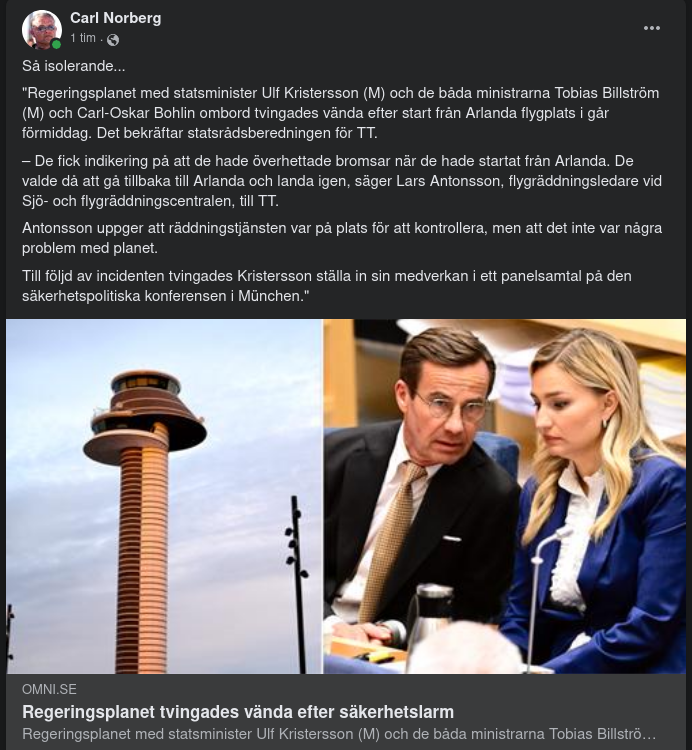 Regeringsisolerande Flygplansbromsar