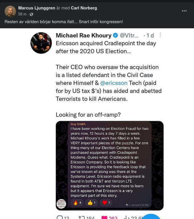 Ericsson Report & Världen